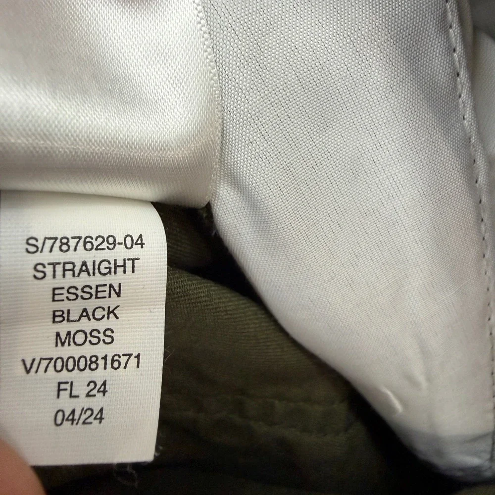 Gap Easy Essential Pant Mens Small Green NEW Straight Leg‎ GapFlex Moss Chino